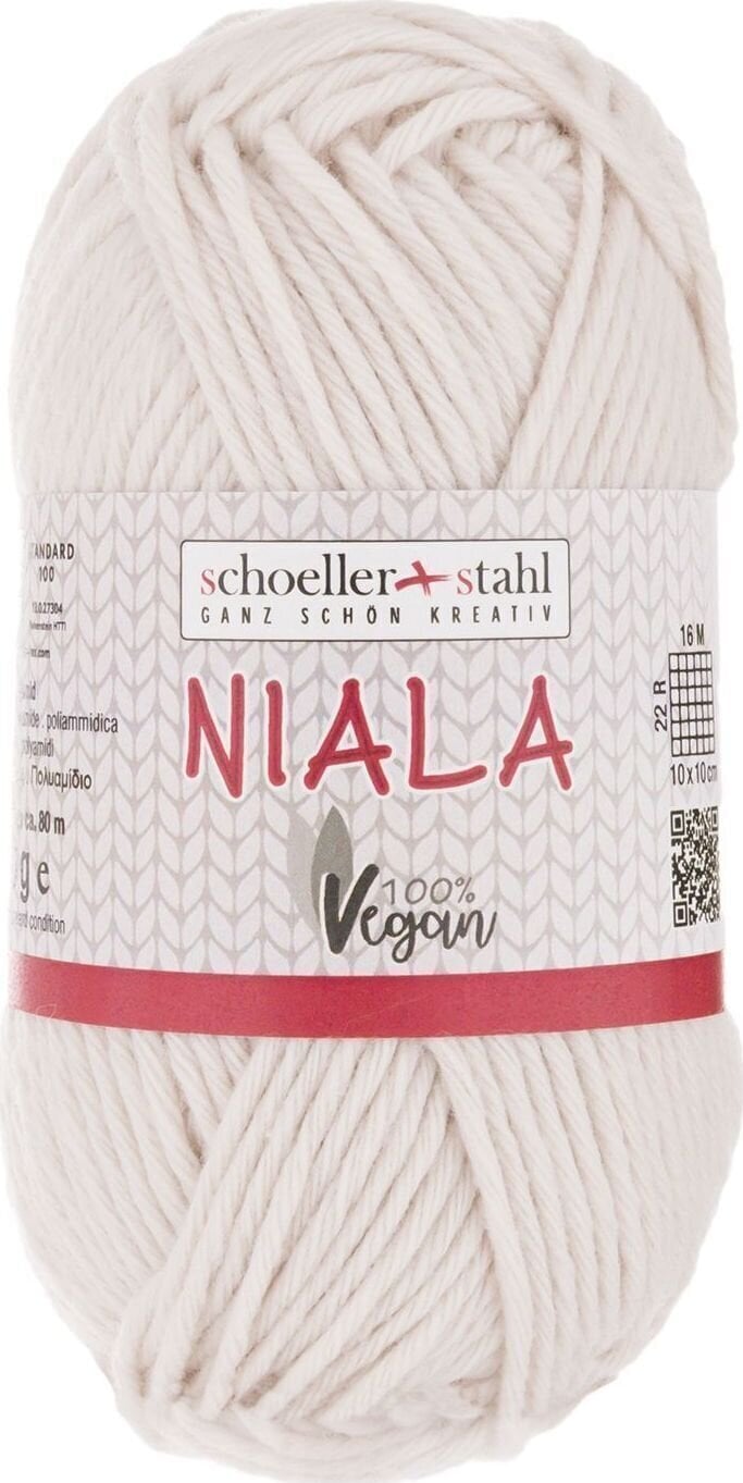 Pređa za pletenje Schoeller + Stahl Niala 91291-01 Cream Pređa za pletenje