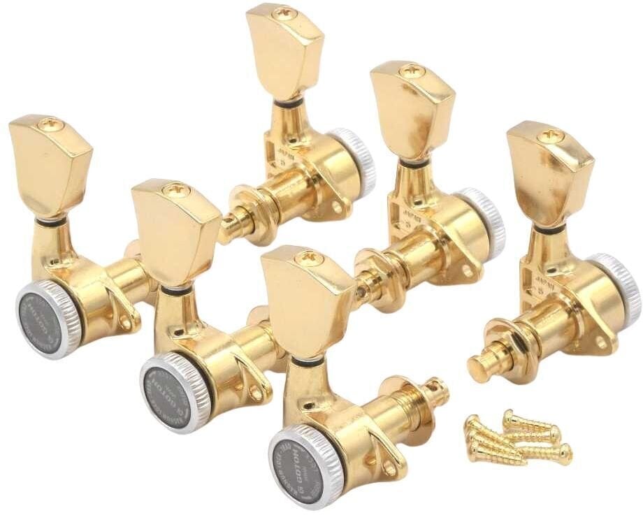 Guitar Tuning Machines Gotoh SG301-MGT-04-GG-3L/3R Gold Guitar Tuning Machines