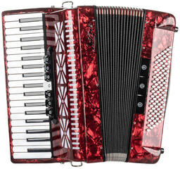 Acordeão para piano Latone MasterChord 37K 96RD Acordeão para piano Red