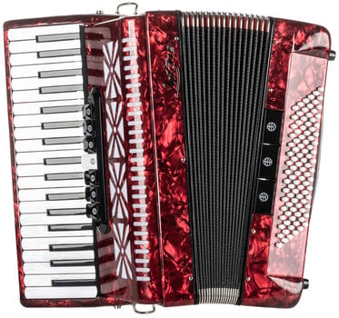 Acordeón de piano Latone MasterChord 37K 96RD Acordeón de piano Red - 1