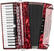 Acordeón de piano Latone MasterChord 37K 96RD Acordeón de piano Red