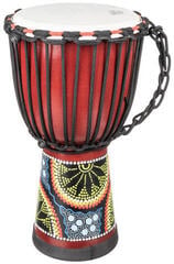Djembe Noicetone D064-1 Flower Black Red 8" Djembe