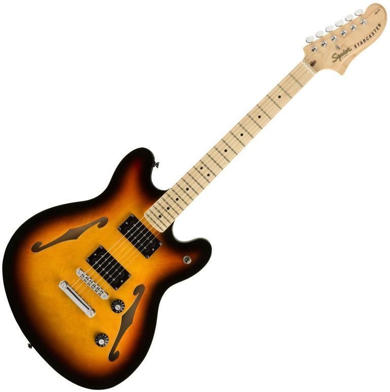 Semiakustická gitara Fender Squier Affinity Series Starcaster MN 3-Tone Sunburst