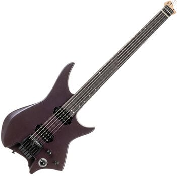 Guitare headless HILS Guitars HN3 NEXT Baritone Deep Purple Metallic Guitare headless (Comme neuf) - 1