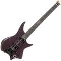 HILS Guitars HN3 NEXT Baritone Deep Purple Metallic Guitare headless