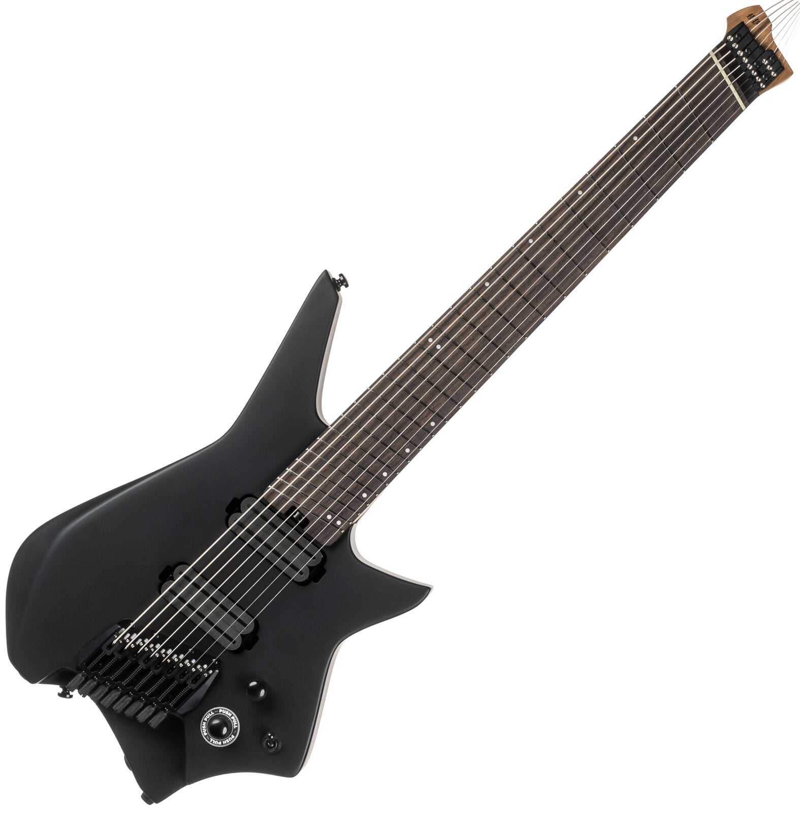 Headless guitar HILS Guitars HZ8 NEXT Black Headless guitar (Just unboxed)