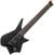 Headless guitar HILS Guitars HZ8 NEXT Black Headless guitar (Just unboxed)