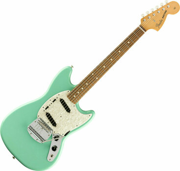 Guitare électrique Fender Vintera 60s Mustang PF Sea Foam Green - 1