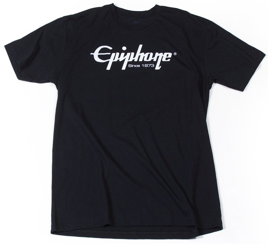 Camiseta de manga corta Epiphone Camiseta de manga corta Logo Negro XL