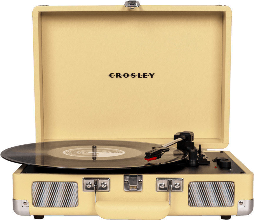 Gira-discos portátil Crosley Cruiser Deluxe Fawn