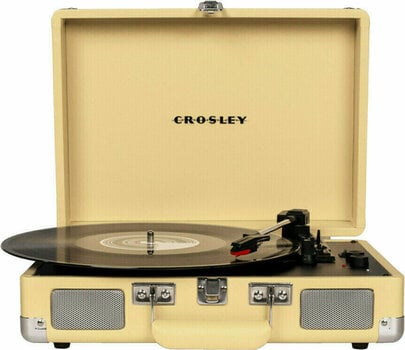 Hordozható lemezjátszó Crosley Cruiser Deluxe Fawn - 1