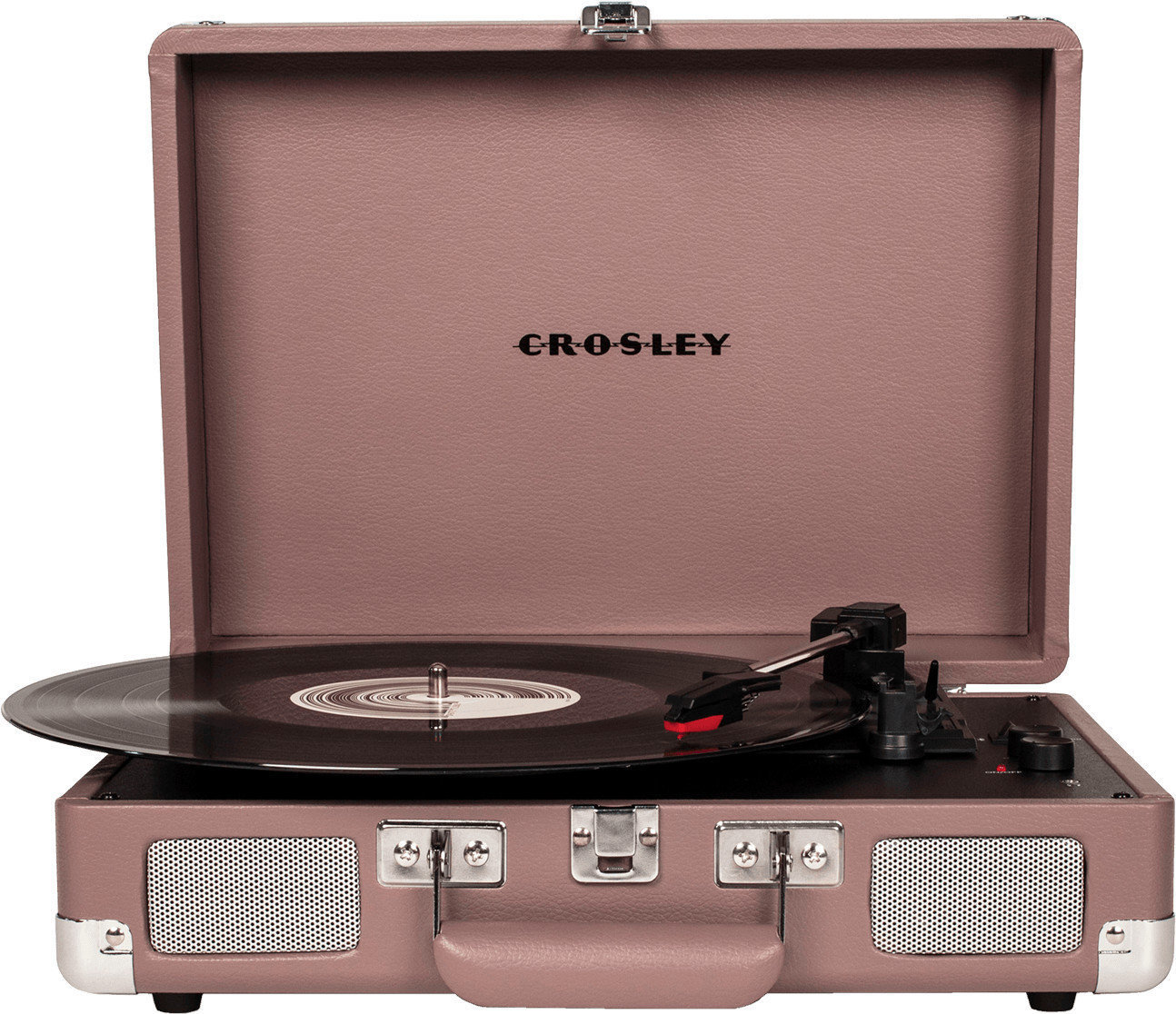 Draagbare platenspeler Crosley Cruiser Deluxe Purple Ash