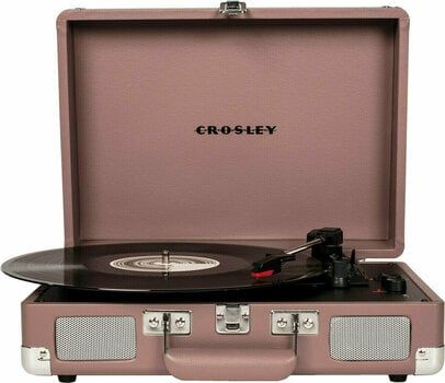 Draagbare platenspeler Crosley Cruiser Deluxe Purple Ash - 1