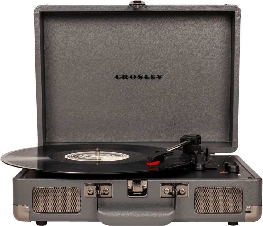 Tocadiscos portátil Crosley Cruiser Deluxe Slate