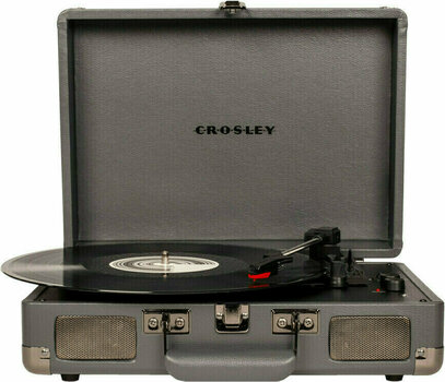 Hordozható lemezjátszó Crosley Cruiser Deluxe Slate - 1