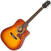 Dreadnought elektro-akoestische gitaar Epiphone DR-400MCE Faded Cherry SB Satin
