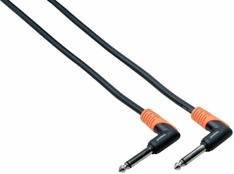 Propojovací kabel, Patch kabel Bespeco SLPP050 Černá 50 cm Lomený - Lomený - 1