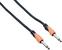 Cablu Patch, cablu adaptor Bespeco SLJJ050 Negru 50 cm Drept - Drept