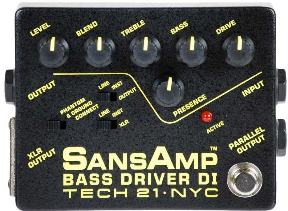 Procesador de sonido Tech 21 SansAmp Bass Driver D.I.