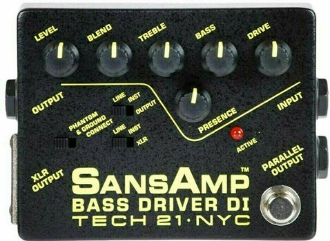 Zvočni procesor Tech 21 SansAmp Bass Driver D.I. - 1