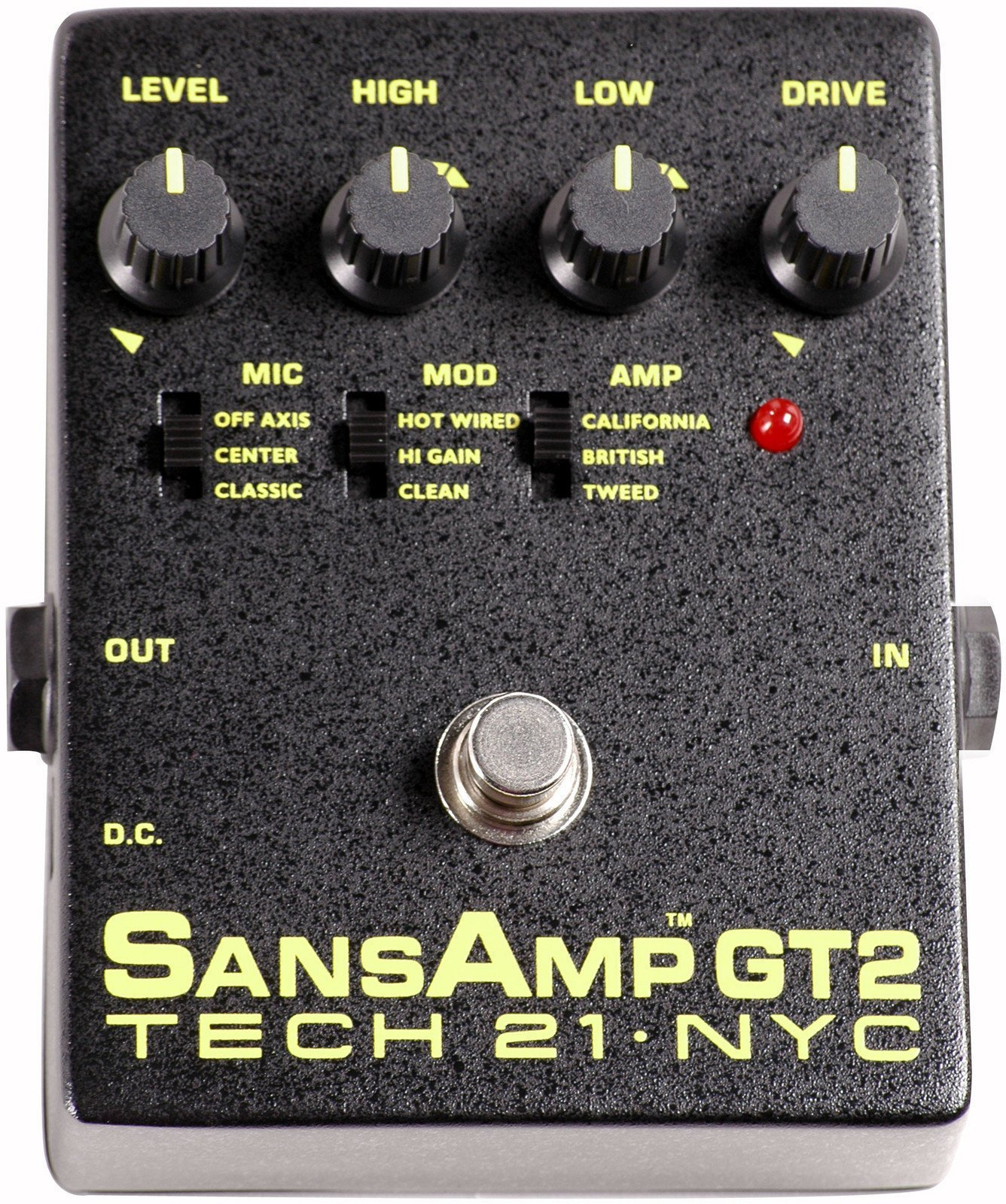Efecto de guitarra Tech 21 SansAmp GT2