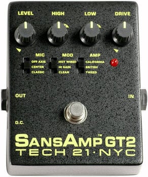 Eфект за китара Tech 21 SansAmp GT2 - 1
