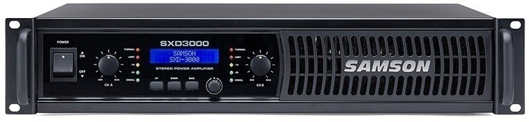 Amplificador de potência Samson SXD3000 DSP Amplificador de potência