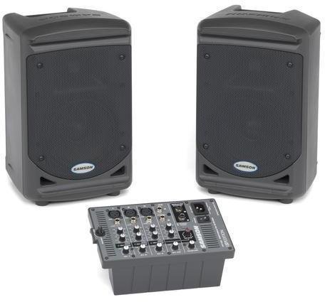 Přenosný ozvučovací PA systém  Samson XP150 Přenosný ozvučovací PA systém 