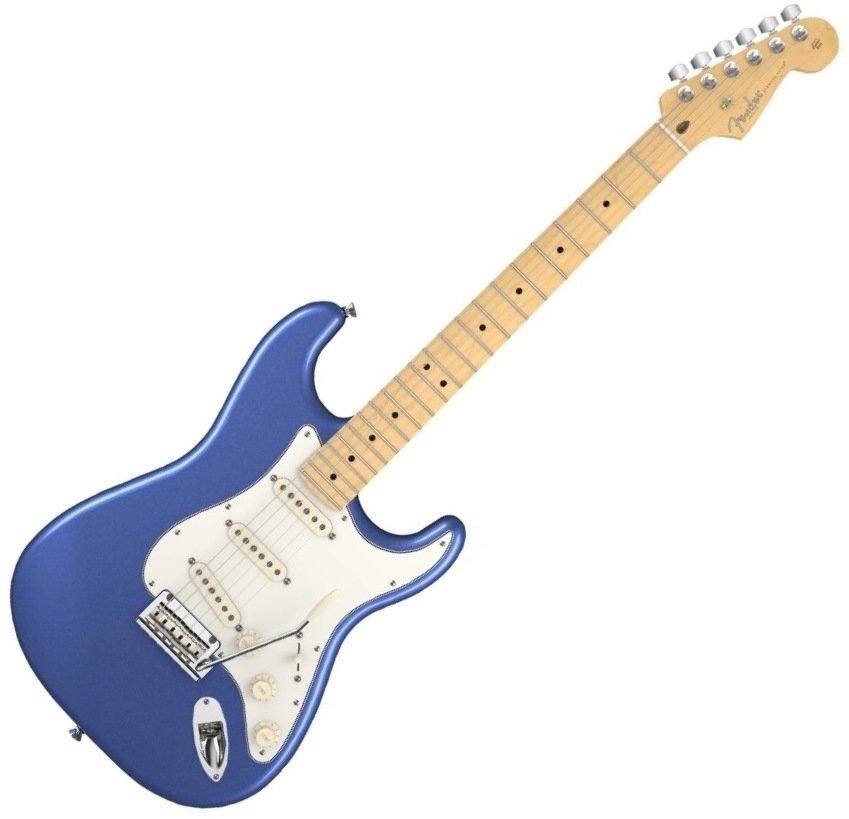 Електрическа китара Fender American Standard Stratocaster, Maple, Ocean Blue Metallic