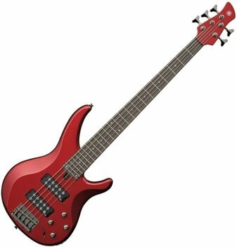 5-string Bassguitar Yamaha TRBX 305 Candy Apple Red - 1