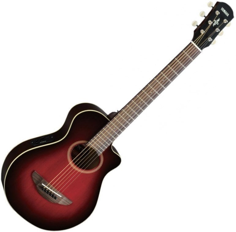 Electro-acoustic guitar Yamaha APX T2 Dark Red