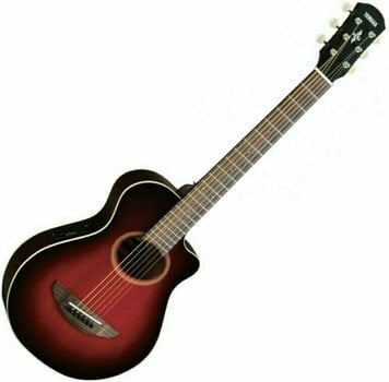 Electro-acoustic guitar Yamaha APX T2 Dark Red - 1