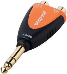 Jack-RCA adapter Bespeco SLAD370 Jack-RCA adapter