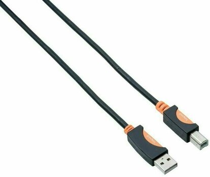 USB kábel Bespeco SLAB180 Fekete 180 cm USB kábel - 1