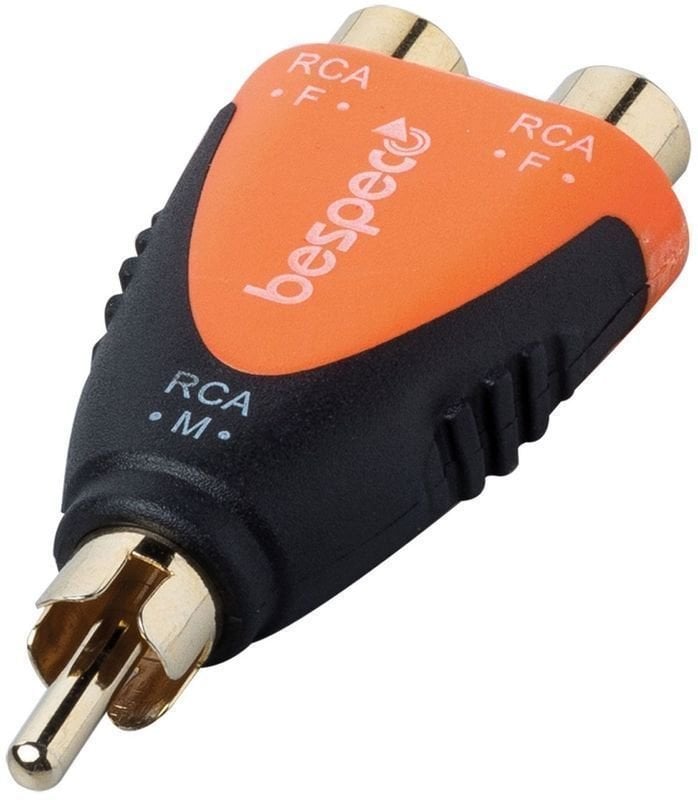 Adaptador RCA-RCA Bespeco SLAD355