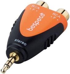 Jack-RCA adapter Bespeco SLAD380 Jack-RCA adapter