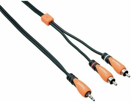 Готов аудио кабел Bespeco SLYMSR180 1,8 m Готов аудио кабел - 1