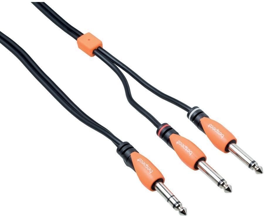 Готов аудио кабел Bespeco SLYS2J300 3 m Готов аудио кабел