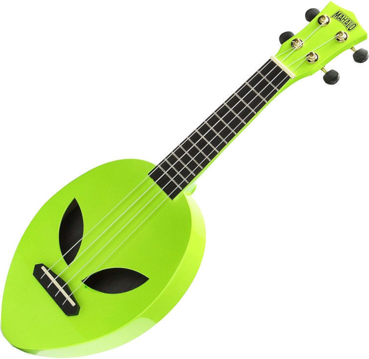 Sopránové ukulele Mahalo Alien Sopránové ukulele Alien Glow Green