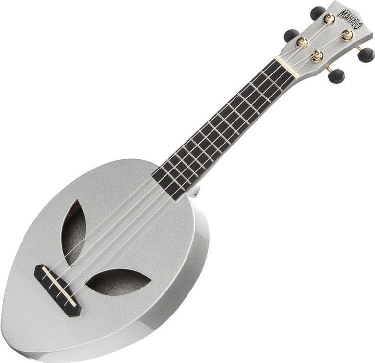 Sopránové ukulele Mahalo Alien Sopránové ukulele Alien Metallic Silver