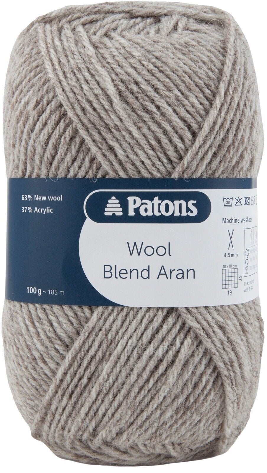 Pređa za pletenje Patons Wool Blend Aran 9806522-00011 Pređa za pletenje