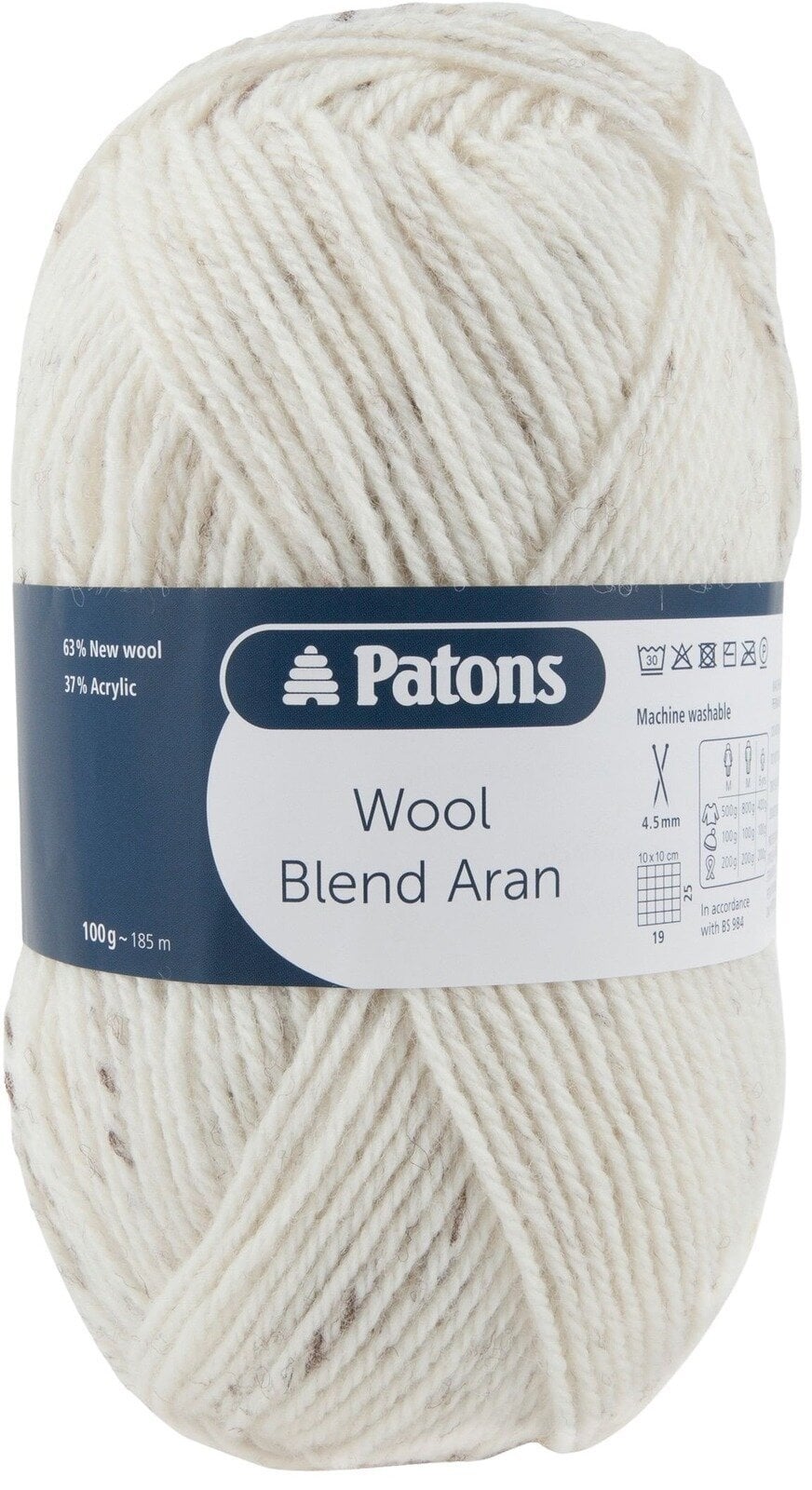 Pređa za pletenje Patons Wool Blend Aran 9806522-00080 Pređa za pletenje