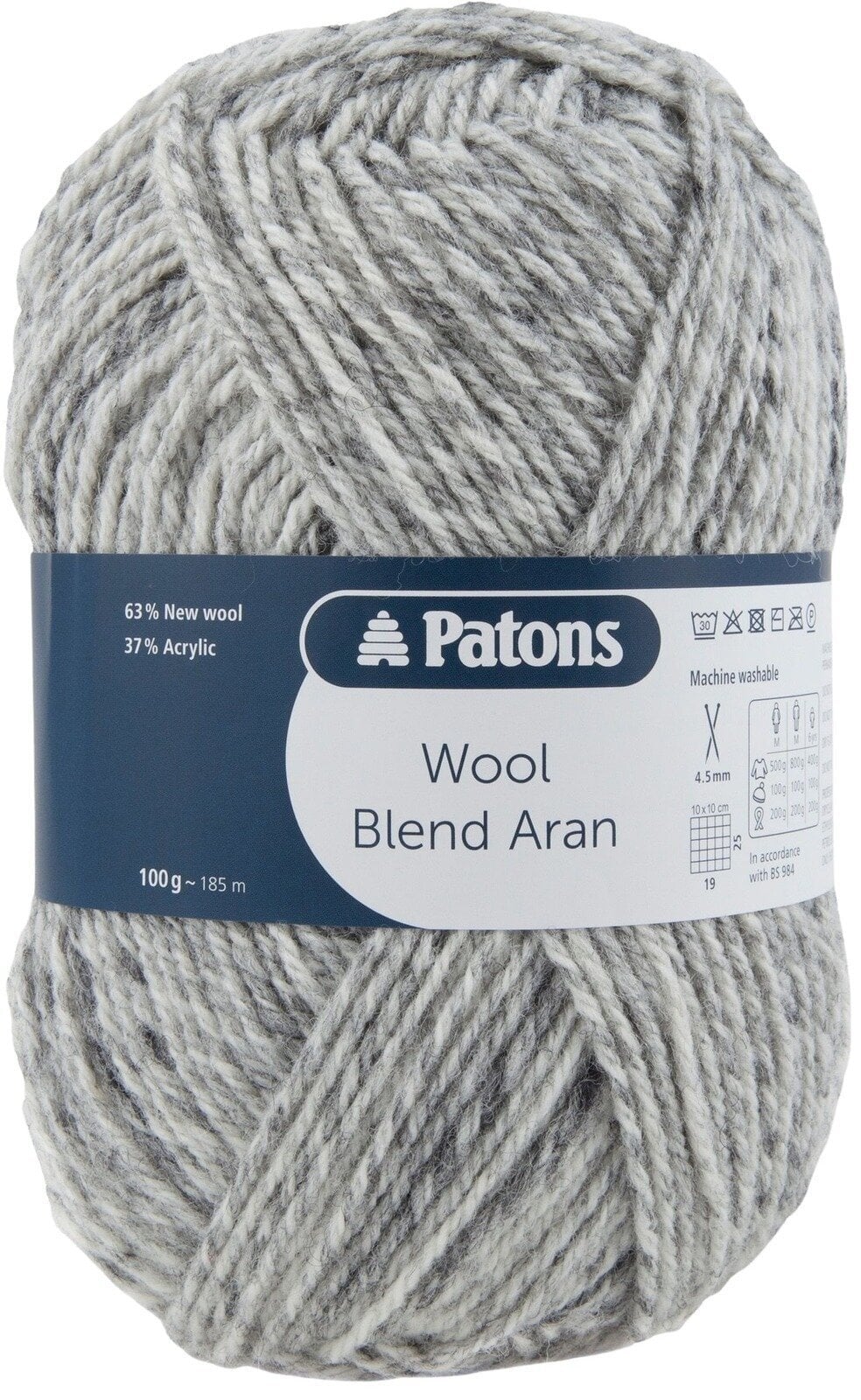Pređa za pletenje Patons Wool Blend Aran 9806522-00088 Pređa za pletenje