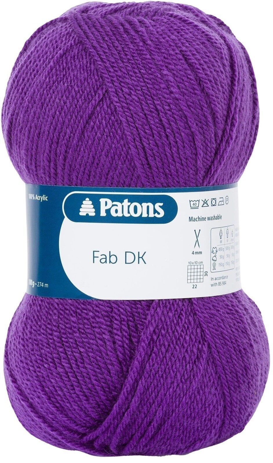 Pređa za pletenje Patons Fab DK A652000-02313 Pređa za pletenje