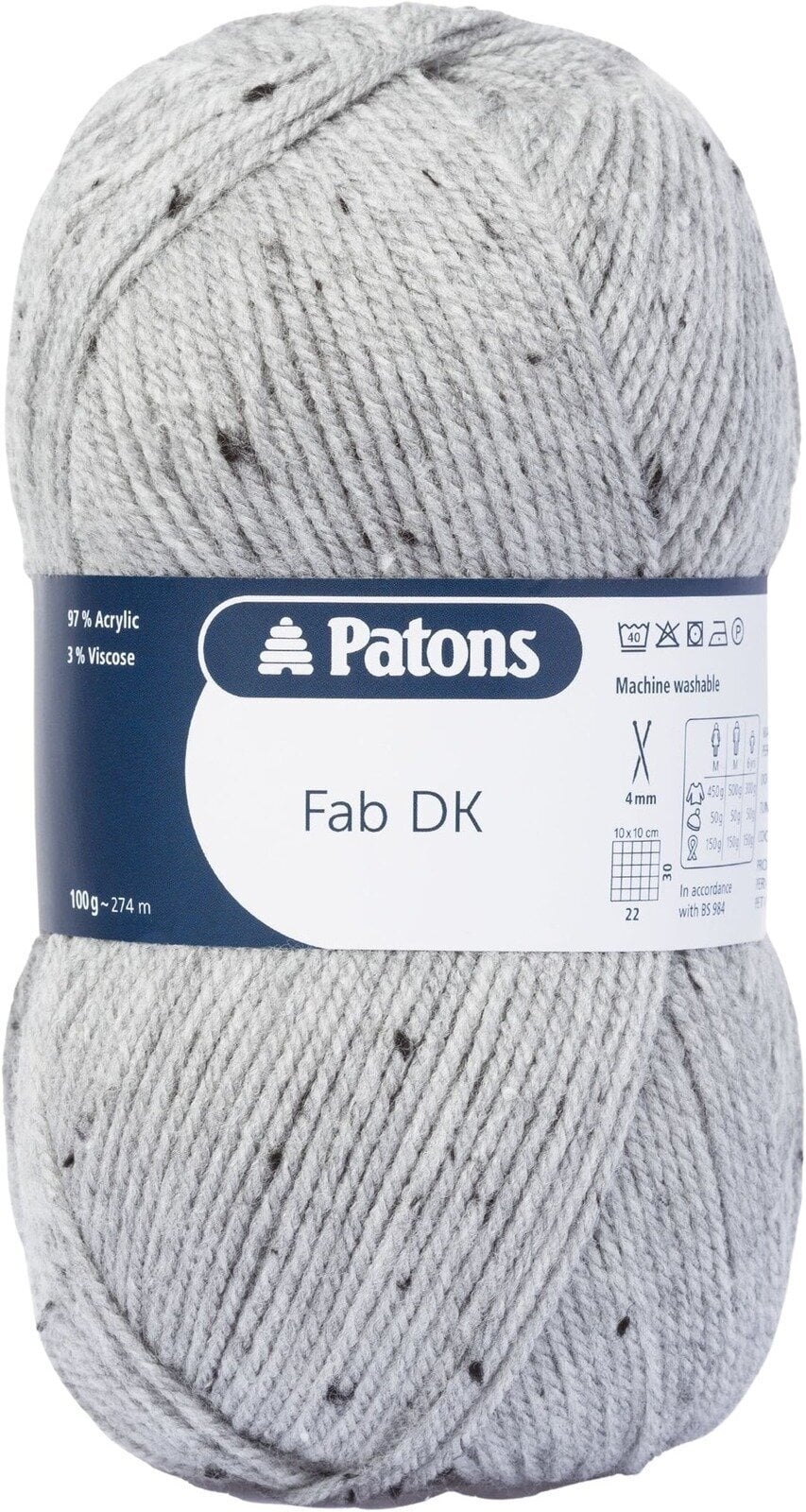 Pređa za pletenje Patons Fab DK A652000-08376 Pređa za pletenje