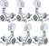 Mécanique pour guitare Gotoh SG381-MGT-01-C-3L/3R Chrome Mécanique pour guitare