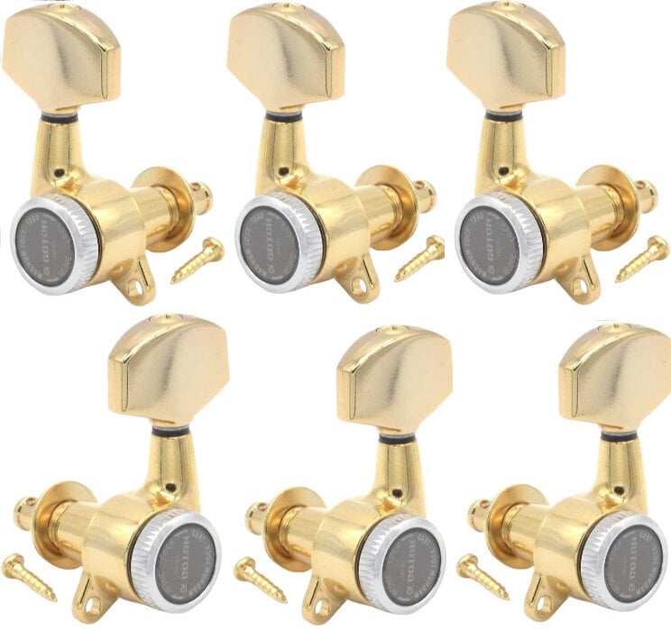Mécanique pour guitare Gotoh SG381-MGT-01-GG-3L/3R Gold Mécanique pour guitare