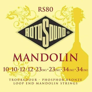 Corzi pentru mandoline Rotosound RS80 - 1