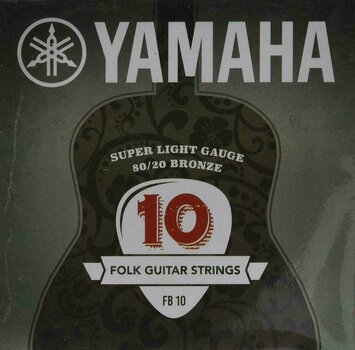 Struny do gitary akustycznej Yamaha FB10 - 1