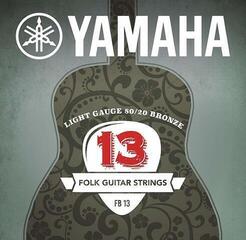 Struny do gitary akustycznej Yamaha FB13 Struny do gitary akustycznej